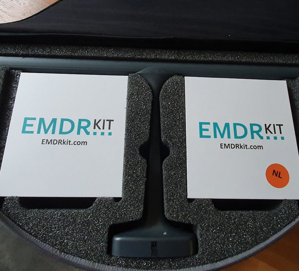 Kit gebruikt bij EMDR behandeling